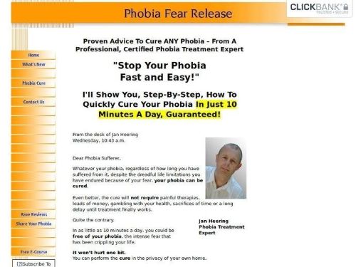 Phobia-Fear-Release.com Promo Codes & Coupons