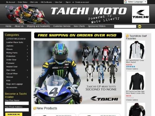Taichimoto.com Promo Codes & Coupons