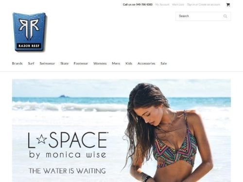 Razor Reef Surf Shop Promo Codes & Coupons