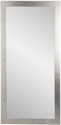 Silver Bathroom Vanity Wall Mirror 32 x 66-inch