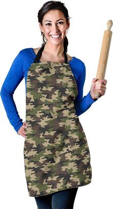 Camouflage Pattern Apron - Printed Custom With Name/Monogram -Perfect Gift For Camo Lovers