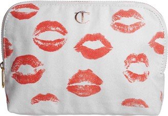 Lip Print Cosmetics Case, Cosmetic Cases, Travel