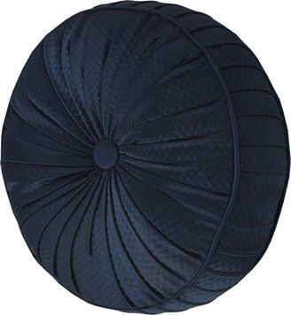 Monte Carlo Tufted Round Decorative Throw Pillow, 15 x 15