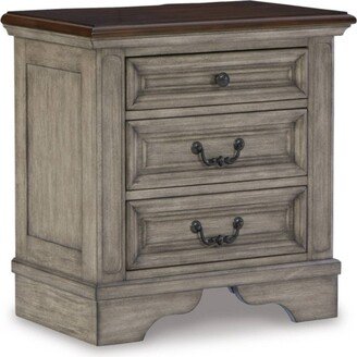 Lodenbay Nightstand Black/Gray