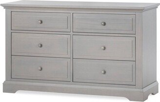 Jordyn 6-Drawer Double Dresser - Lunar Gray