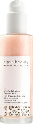 Creamy Bubbling Cleanser With Fruit Enzymes and AHA's