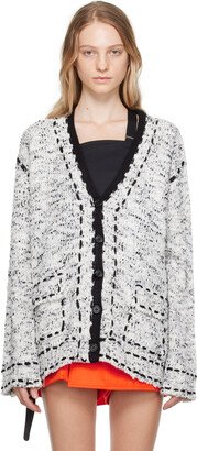 OPEN YY White Stitch Cardigan