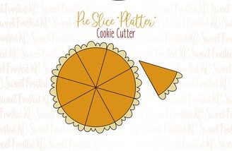 Ruffle Crust Pie Slice Cookie Cutter