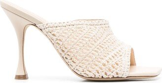 100mm Crochet Mules