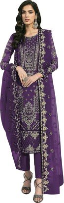 MUTILA design a new floral Embroidered Georgette Pakistani Suit for ready to wear
