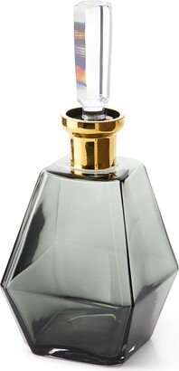 Smoke Decanter with Gold Neck