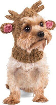 Alqo Wasi Small Alpaca-Blend Reindeer Dog Hat