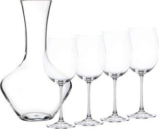 Vivendi Decanter with Glasses, Set of 5 Pieces,63.5 oz.