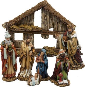 6-Inch Resin Nativity Set of 7