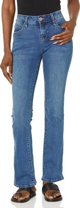 Royalty For Me Women's Wannabettabutt Slim Boot Cut Lycra Sustainable Jean