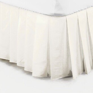 Belledorm Belledorm Easy Fit Knife Pleated Platform Valance (Cream) (Queen) (UK