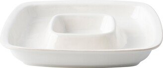 Puro Whitewash Chip & Dip Serving Bowl