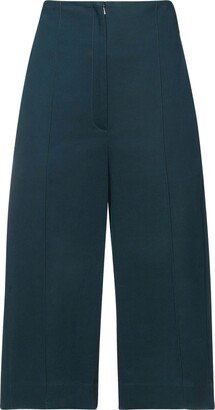 Cropped Pants Deep Jade-AA