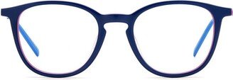 M Missoni Eyewear Round Frame Glasses-AD