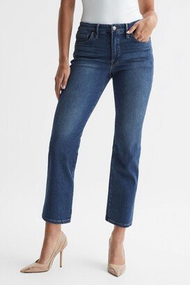 Dark Mini Good Legs Crop Bootleg Jeans