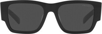 Prada Eyewear Pr 10zs Black Sunglasses