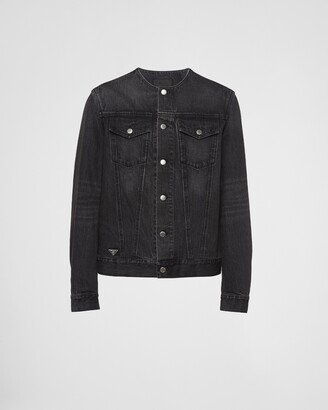 Denim Blouson Jacket