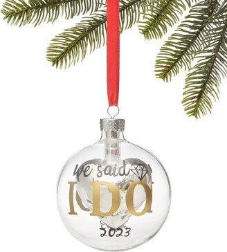 Our First I Do Ball Ornament, Created for Macy's