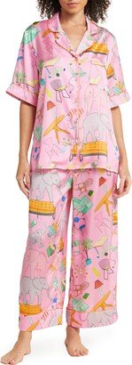 Elephant in the Room Recycled Polyester Pajamas