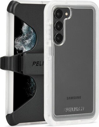 Pelican Samsung Galaxy S23 Voyager Series Case with Holster - Clear