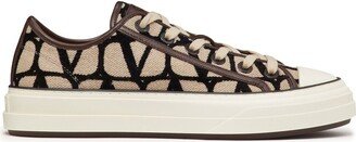 Toile Iconographe-print low-top sneakers