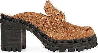 Wynter 75MM Suede Loafer Mules