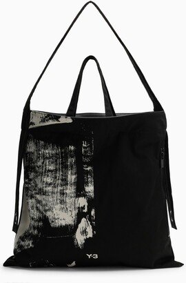 adidas Y-3 Black/white fabric tote bag