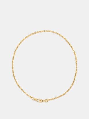 Locked 14kt Gold-vermeil Necklace