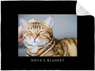 Fleece Photo Blankets: Gallery Of One Pet Fleece Photo Blanket, Fleece, 60X80, Multicolor