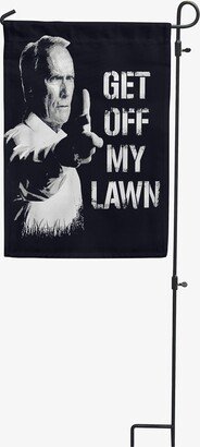 Get Off My Lawn Garden Yard Flag Art Outdoor Decoration Banner Trick Or Treat Highway Christmas Present-AA