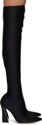 Black Vertigo Tall Boots