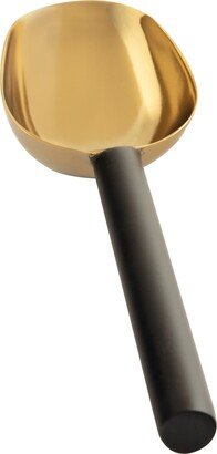 Metropolis Ice Scoop - Black, Gold Tone