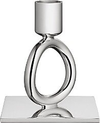 Vertigo Silverplated One Ring Candleholder