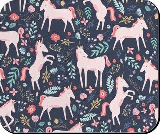 Mouse Pads: Unicorn Fields Mouse Pad, Rectangle Ornament, Multicolor