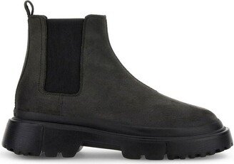 Chelsea Round-Toe Boots