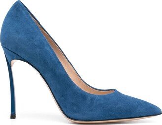 105mm Pointed-Toe Suede Pumps