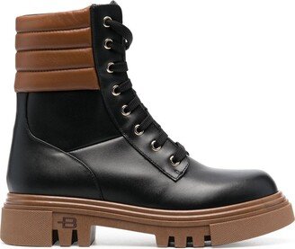 Leather Combat Boot