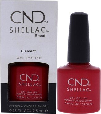 Shellac Nail Color - Element by for Women - 0.25 oz Nail Polish