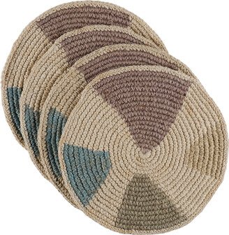 Misette Multicolor Natural Hand-Woven Jute Placemat Set