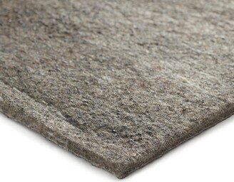 Durable Hard Surface and Carpet Non Slip Rug Pad - Grey