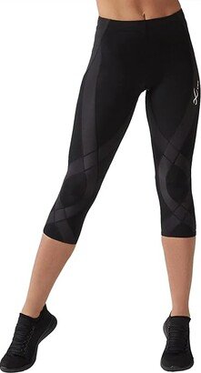 Endurance Generator Joint Muscle Support 3/4 Compression Tights (Black) Women's Workout