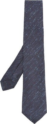 Embroidered Silk Tie-AA