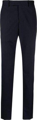 Slim-Cut Tailored Trousers-AY