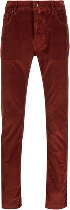 Slim-Fit Corduroy Trousers-AC