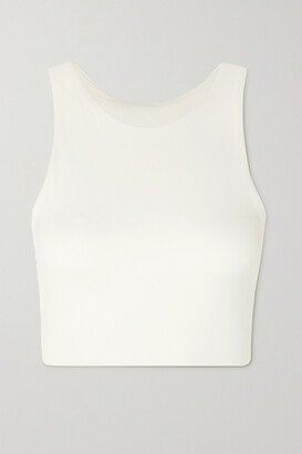 Dylan Stretch Recycled Sports Bra - Ivory